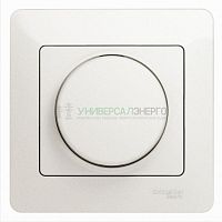 Светорегулятор (диммер) Glossa LED RC 630Вт/В.А в сборе перламутр SchE GSL000637 Светорегулятор (диммер) Glossa LED RC 630Вт/В.А в сборе перламутр SchE GSL000637