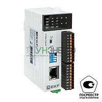Контроллер программируемый F100 12 в/в N PRO-Logic (с поверкой) EKF F100-12A-N-V Контроллер программируемый F100 12 в/в N PRO-Logic (с поверкой) EKF F100-12A-N-V
