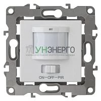 Датчик движения 12-4104-01 3-проводной 180-250В 400Вт бел. ЭРА Б0031261 Датчик движения 12-4104-01 3-проводной 180-250В 400Вт бел. ЭРА Б0031261