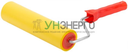 Валик прижимной для обоев 250мм резиновый КУРС 02979 фото 4