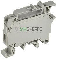 Колодка клеммная CTS-F ARMAFIX с предохранителем 4кв.мм сер. IEK YCT14-00-K03-004