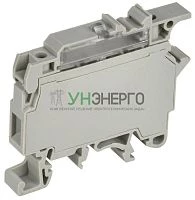 Колодка клеммная CTS-F ARMAFIX с предохранителем 4кв.мм сер. IEK YCT14-00-K03-004 Колодка клеммная CTS-F ARMAFIX с предохранителем 4кв.мм сер. IEK YCT14-00-K03-004