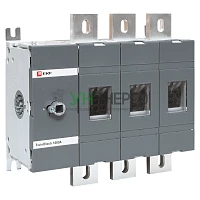 Рубильник 3п 2000А без рукоятки управления TwinBlock EKF tb-s-2000-3p