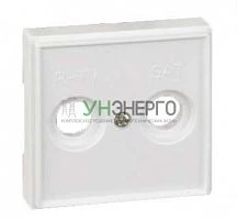 Крышка для розетки R-TV/SAT (ТВ/Спутник) Simon27 Scudo бел. 2705097-030 Крышка для розетки R-TV/SAT (ТВ/Спутник) Simon27 Scudo бел. 2705097-030
