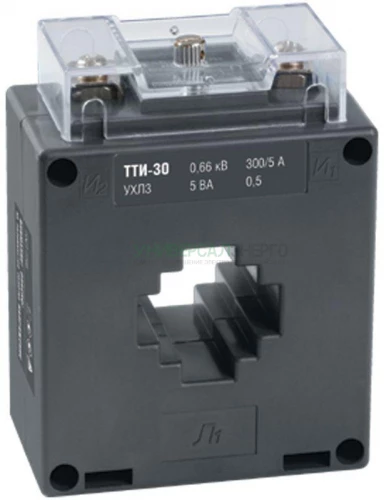 Трансформатор тока ТТИ-30 150/5А кл. точн. 0.5S 5В.А IEK ITT20-3-05-0150