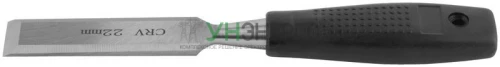 Стамеска CrV с пластиковой ручкой 22мм FIT 43122 фото 4