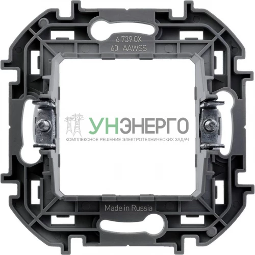 Адаптер Inspiria для механизма Mosaic алюм. IEK 673902 фото 3