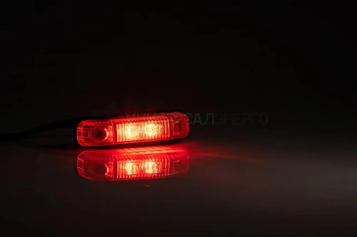 Фонарь габаритный красный LED с проводом  2х0.75 мм? FRISTOM FT-013 C LED фото 2
