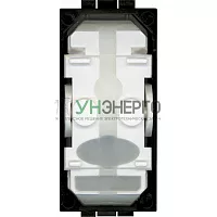 Кнопка с авт. клем. размер 1мод. без клавиши LivingLight Leg BTC LN4005A