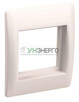 Рамка и суппорт универсальные на 2 мод. бел. PRIMER IEK CKK-40D-RU2-K01 Рамка и суппорт универсальные на 2 мод. бел. PRIMER IEK CKK-40D-RU2-K01