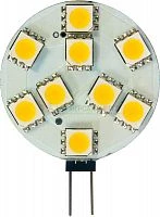 Лампа светодиодная, 12LED(3W) 12V G4  2700K, LB-16 25094