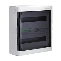 Щиток настенный ЩРн-п-36 36мод. IP65 с дверцей с клеммн. блоком 63А сер. DKC RB36W6TGD