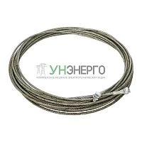 Трос стальной грозозащитный 50кв.мм (уп.25м) EKF lp-d3050