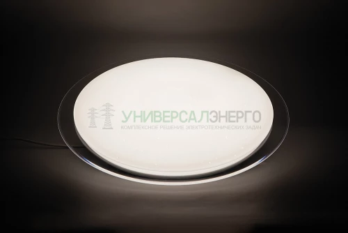 Светодиодный управляемый светильник накладной Feron AL5000 STARLIGHT тарелка 36W 3000К-6500K белый с кантом 29633 фото 9