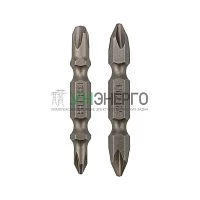 Мини-набор бит двусторонних PH2xPH2 PH1xPH3-50мм (блист. 2шт) Kranz KR-92-0452 Мини-набор бит двусторонних PH2xPH2 PH1xPH3-50мм (блист. 2шт) Kranz KR-92-0452