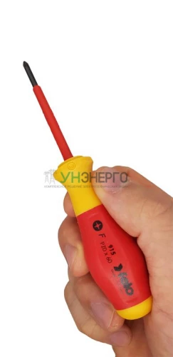 Отвертка диэлектрическая крестовая PZ0х60 Felo 91500190 фото 2