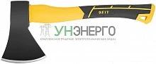 Топор 1000г усилен. фибергласовая ручка; кованая усилен. сталь FIT 46233