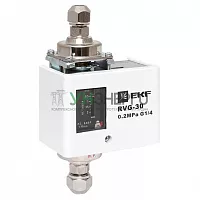 Реле перепада давления RVG-30-0.2-4 (0.2 МПа) EKF RVG-30-0.2-4