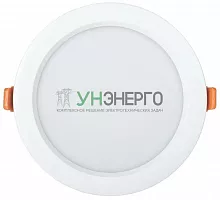 Светильник светодиодный ДВО 1821 PRO 24Вт 4000К IP54 круг бел. IEK LDVO0-1821-24-4000-K01