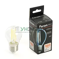 Лампа светодиодная Feron.PRO LB-1706 Шарик E27 1000LM 6W 175-265V 6400K 51252