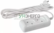 Удлинитель 2х3м без заземл. 10А IP20 U-2-3m-2х1 ПВС 2х1 Эра Б0028360