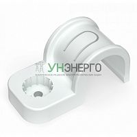 Крепеж-скоба пластиковая односторонняя для прямого монтажа STEKKER PMFB16G серая (упаковка 50 шт) 50777 Крепеж-скоба пластиковая односторонняя для прямого монтажа STEKKER PMFB16G серая (упаковка 50 шт) 50777