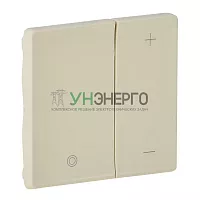 Панель лицевая Valena Life для кнопочного светорегулятора сл. кость Leg 754891