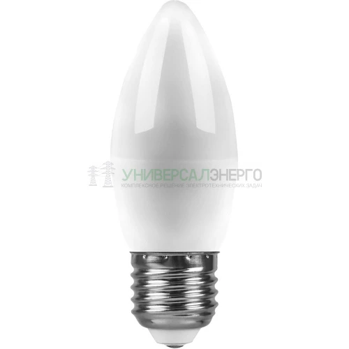 Лампа светодиодная Feron LB-570 Свеча E27 9W 6400K 25938 фото 2