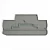 LD563-1-40 Торцевая заглушка для ЗНИ LD555 4 мм²  (JXB 4), серый STEKKER 39990