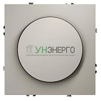 Светорегулятор поворотно-нажимной СП S70 600Вт механизм кашемир Voltum VLS070303