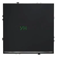 Переключатель проходной 1-кл. СП S70 10А с подсветкой механизм графит Voltum VLS010407