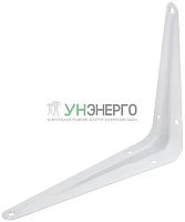 Уголок-кронштейн 125х150мм (0.7мм) бел. FIT 66021