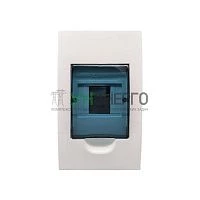Бокс пластиковый ЩРВ-П-4 IP41 бел. Rexant 11-0204