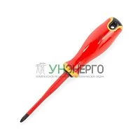 Отвертка диэлектрическая PZ2х100 СЛИМ КВТ 103010