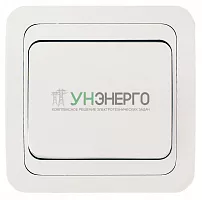 Выключатель 1-кл. СП Mimoza 10А IP20 бел./бел. Makel 12001