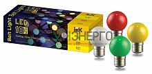 Набор ламп светодиодных декор. G45 1Вт шар E27 230В MIX 10шт IEK LLE-G45-1-230-MIX-E27-10 Набор ламп светодиодных декор. G45 1Вт шар E27 230В MIX 10шт IEK LLE-G45-1-230-MIX-E27-10