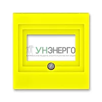 Накладка Levit для розеток USB/HDMI/VGA желт. ABB 2CHH290040A4064