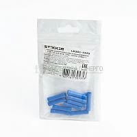Гильза соединительная изолированная STEKKER LD301-1525 сечение 1.5-2.5 мм2, 27A, синий (DIY упаковка 10 шт) 39401