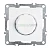 Выключатель диммирующий (механизм), STEKKER, PSW10-9106-01, 250В, 600W, серия Эрна, белый 39313