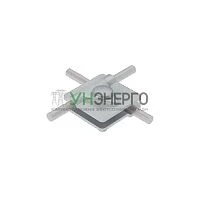 Соединитель универсальный 2USM-D5-10 TD для прутка d5-10мм с 2 пластинами 40х40мм сталь термодиффузион. цинк. КМ MA0282 Соединитель универсальный 2USM-D5-10 TD для прутка d5-10мм с 2 пластинами 40х40мм сталь термодиффузион. цинк. КМ MA0282