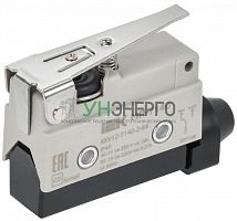 Микропереключатель концевой МП-7140 укор. рычаг IP40 IEK KKV12-7140-2-64