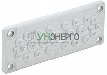 Ввод кабельный мембранный 25 отверстий d5-26мм IP65 (без клипс) TITAN IEK TI-01D-MC-025-65 Ввод кабельный мембранный 25 отверстий d5-26мм IP65 (без клипс) TITAN IEK TI-01D-MC-025-65