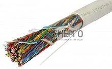 Кабель витая пара UTP (U/UTP) кат.5 100 пар 24 AWG ОЖ solid PVC нг(А)-LS Cabeus 7285c
