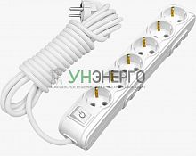 Удлинитель 6х5м с защитой от детей MOTTO с/з и выкл. ARVIA 35 01 1006 505