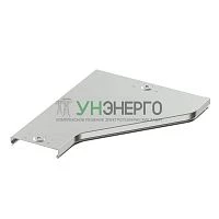 Крышка на переходник RRD правосторон. 400/200 в комплекте с метизами и пластинами PTCE цинк-ламель DKC 38310KZL