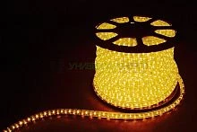 Дюралайт светодиодный Feron LED-F3W 3-х жильный , желтый, 2.88Вт/м 72LED/м 50м 220V 26068