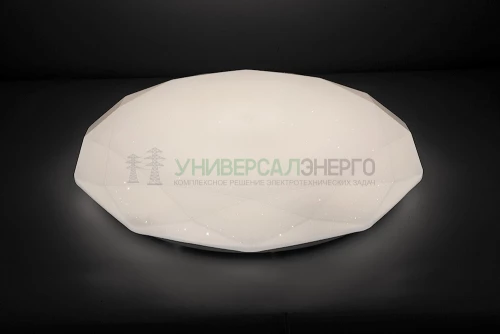 Светодиодный управляемый светильник накладной Feron AL5200 DIAMOND тарелка 36W 3000К-6000K белый 29635 фото 6