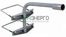 Кронштейн КНО-2 d48 L500 на опору 2 хомута сер. IEK LDKU0D-CR-48-0500-12-K03