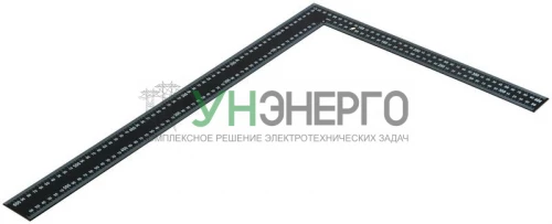 Угольник столярный 400х600мм цельнометал. крашеная шкала КУРС 19620 фото 2