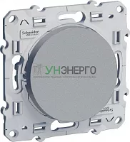 Механизм переключателя проходного 1-кл. СП Odace 10А IP21 (сх. 6) алюм. SchE S53R203